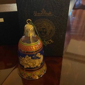 Versace holiday ornament bell
